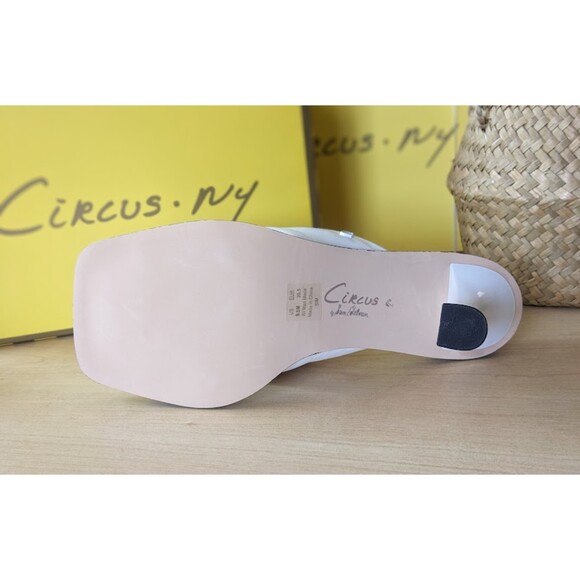 Circus by Sam Edelman Bright White Sim Sandals Women's 9.5 NIB - Picture 10 of 12